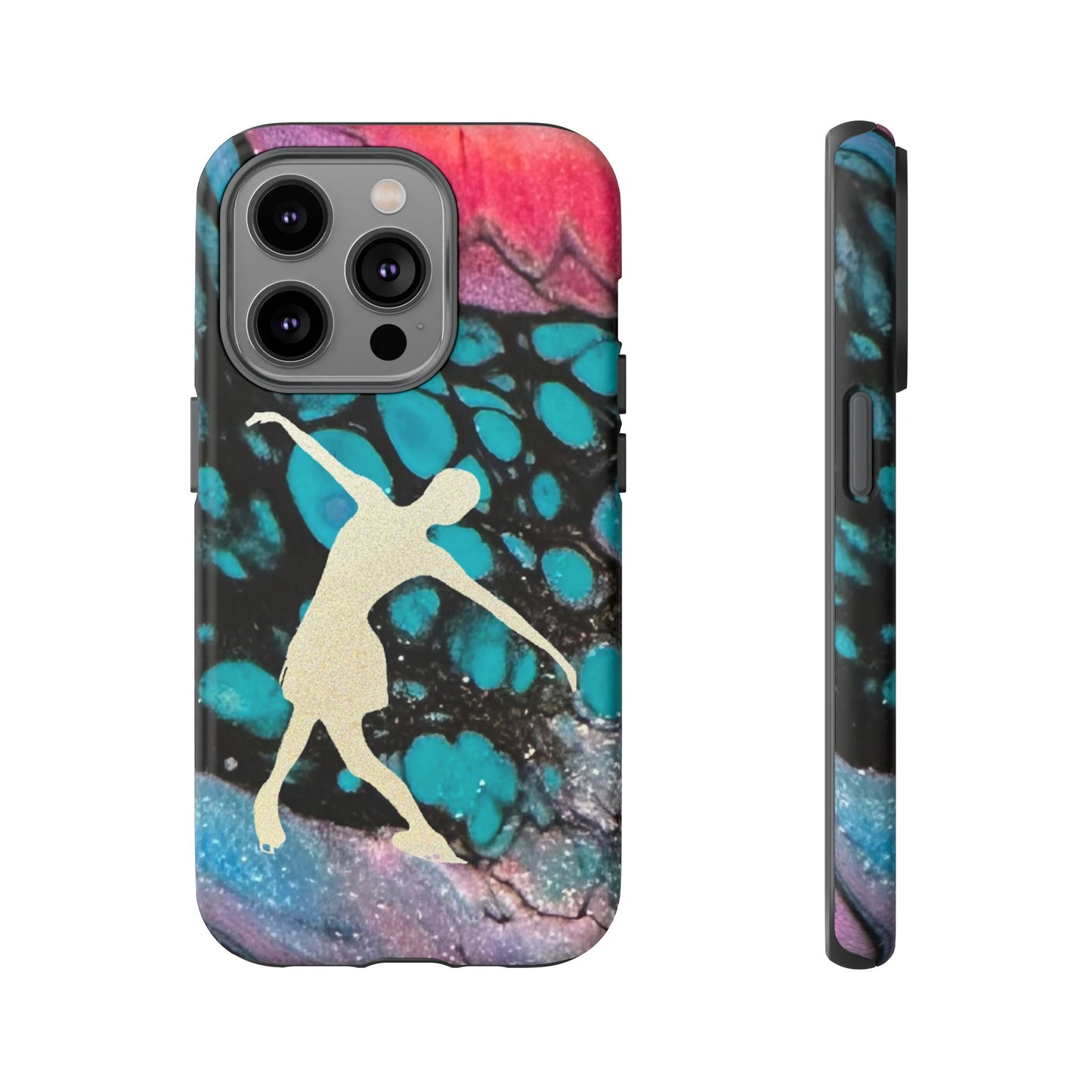 Figure skating phone cases