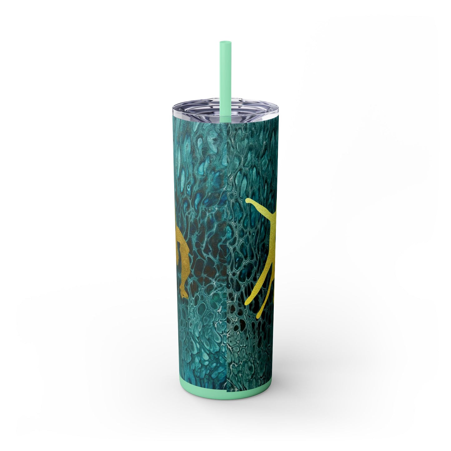 Figure Skating Tumbler, 20oz with straw