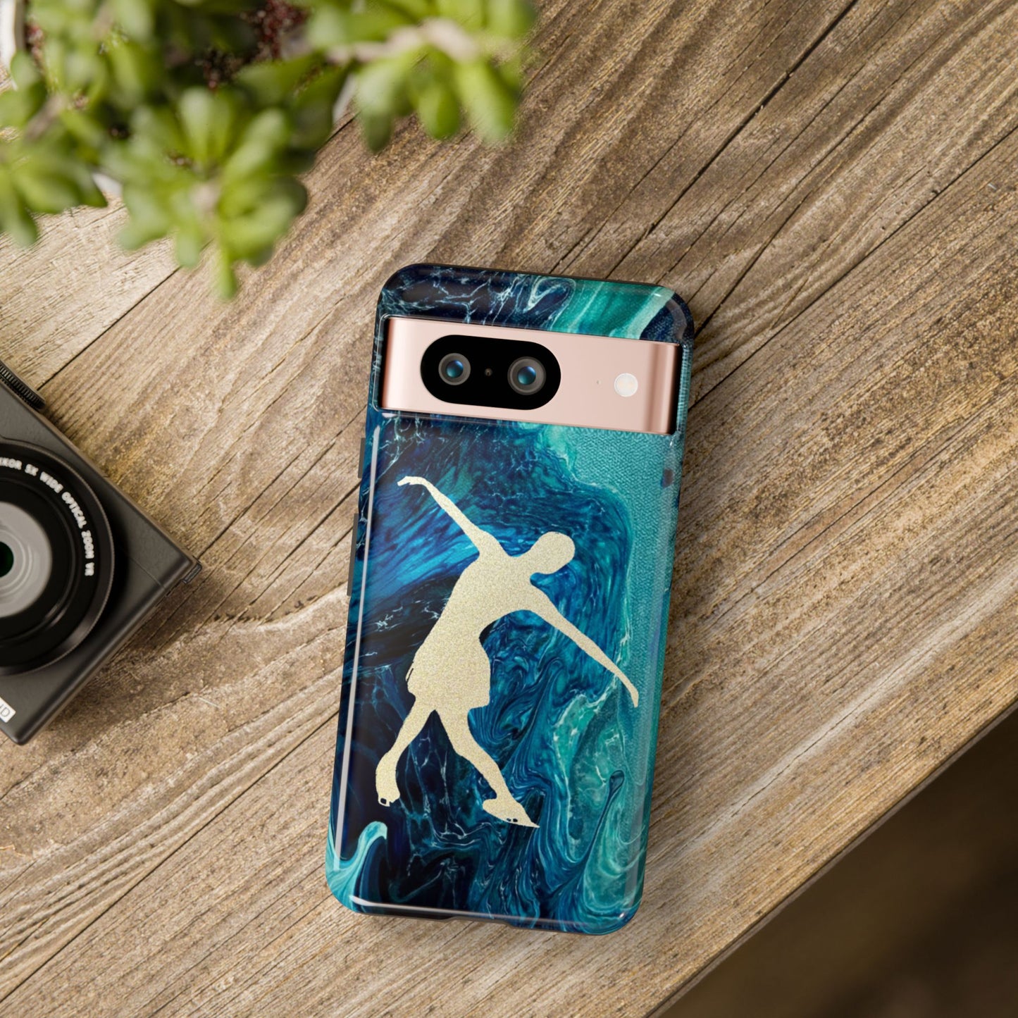 Figure skating phone cases