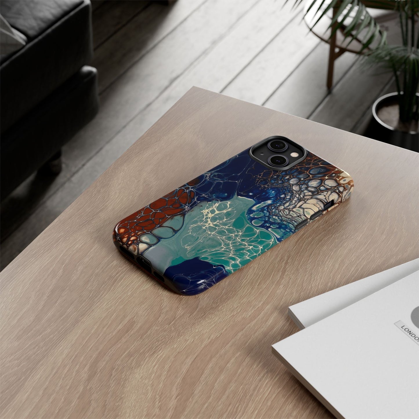 Phone Case for iPhone, Samsung and Google pixel devices -Artwork Design, Tough Protection