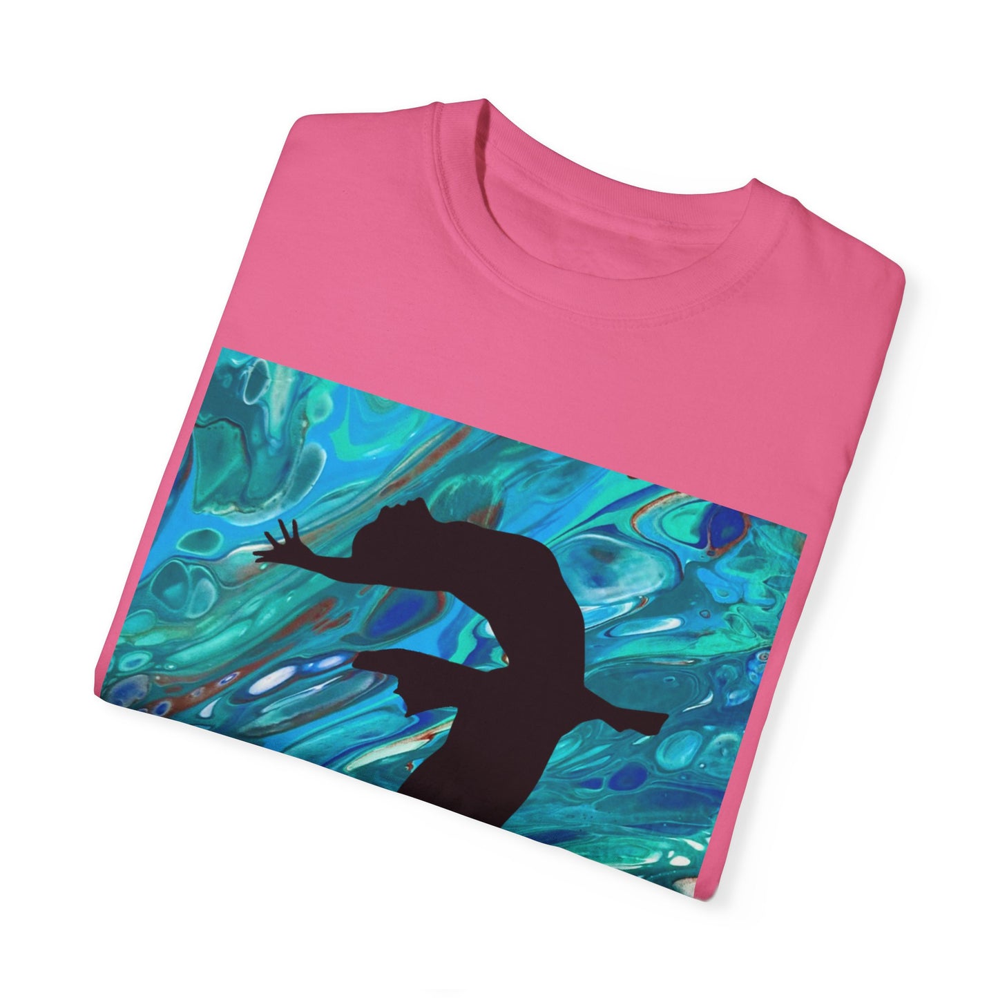 Figure Skating T-Shirt - Unisex Garment-Dyed Tee