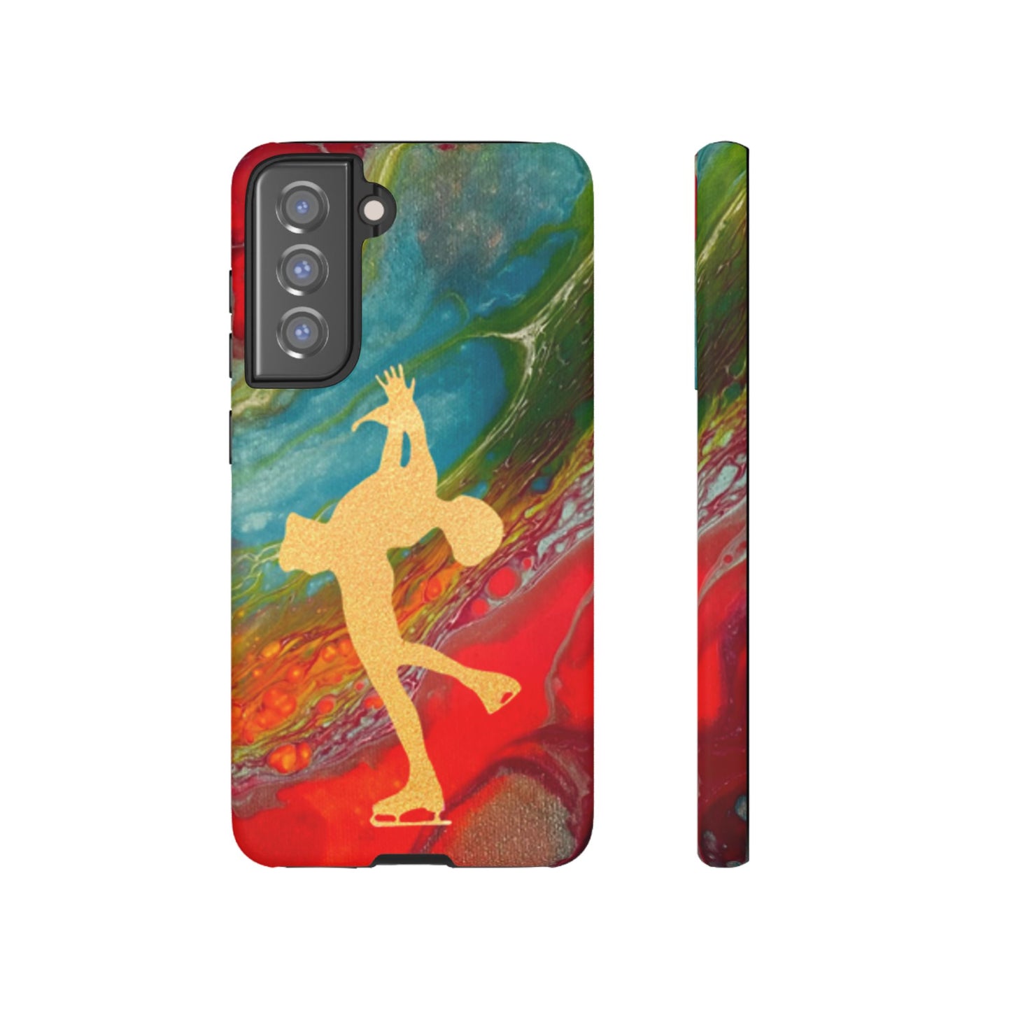 Figure skating phone cases