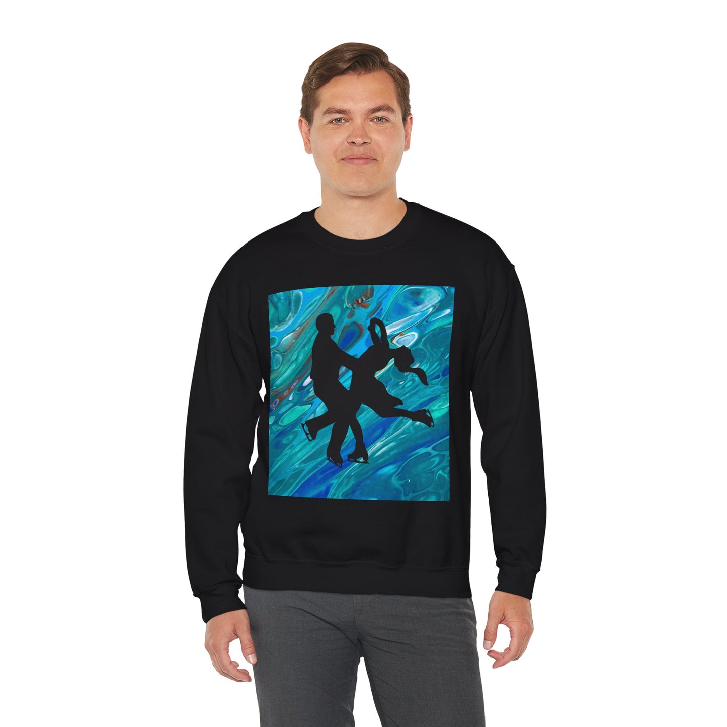 Unisex Figure Skating Crewneck Sweatshirt