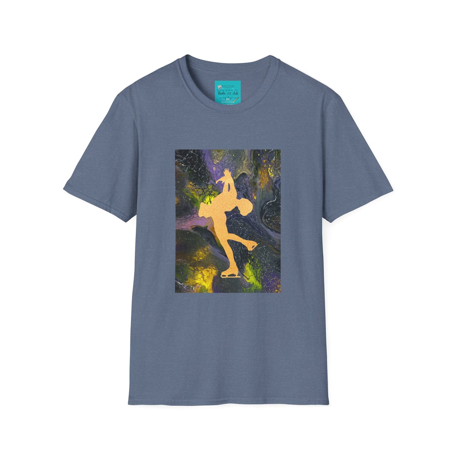 Unisex Softstyle figure skating T-Shirt