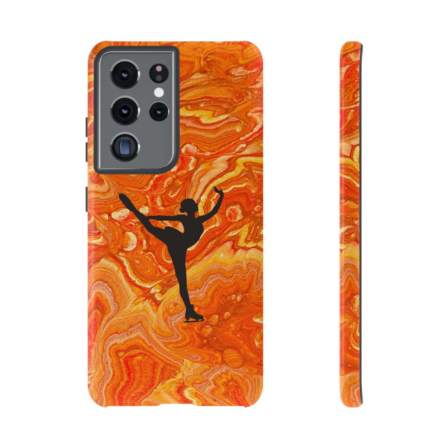 Figure skating phone case