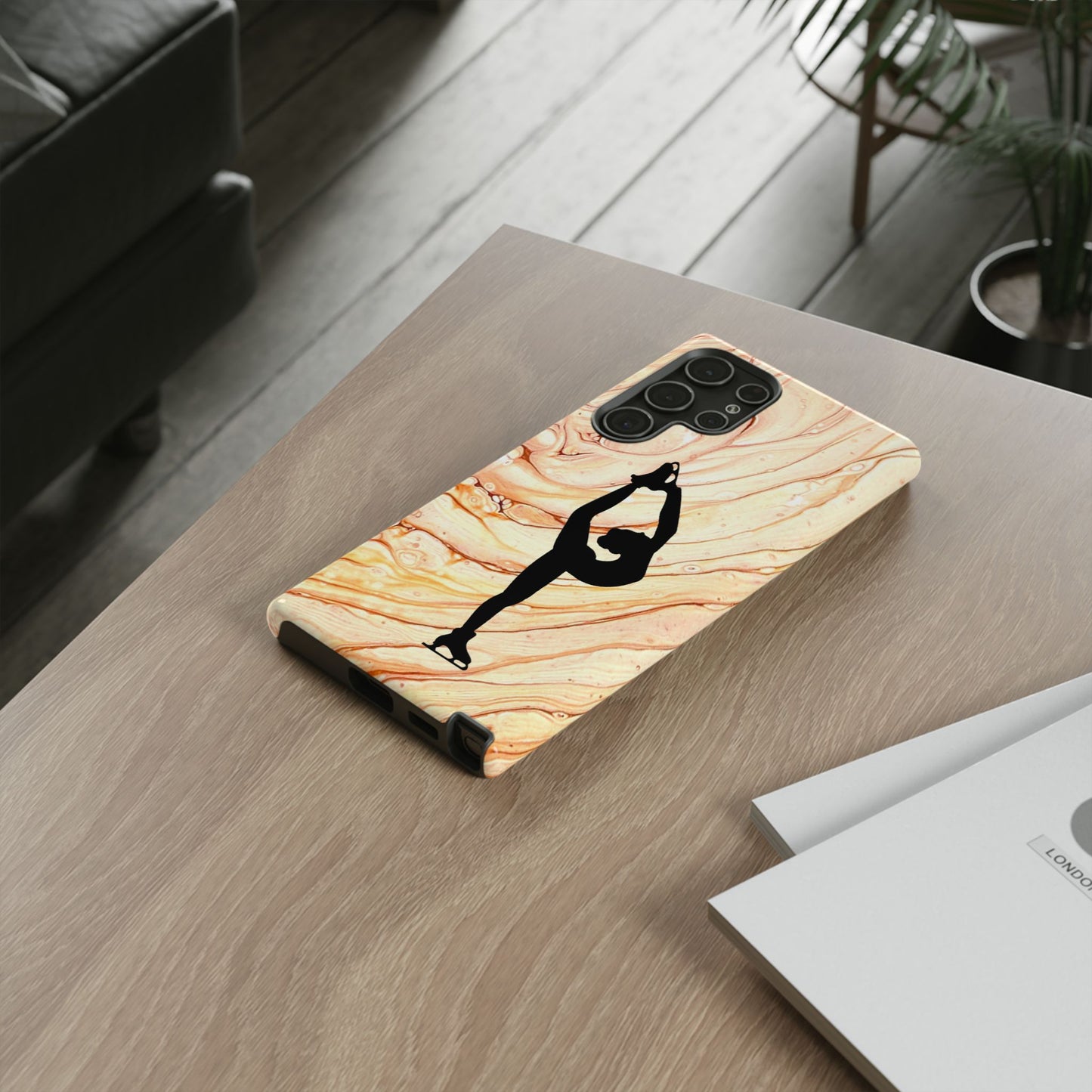 Figure skating phone cases