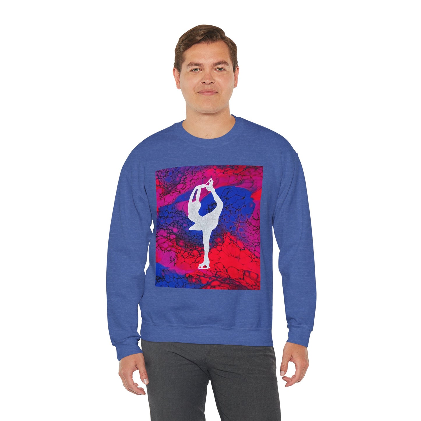 Unisex Figure Skating Crewneck Sweatshirt