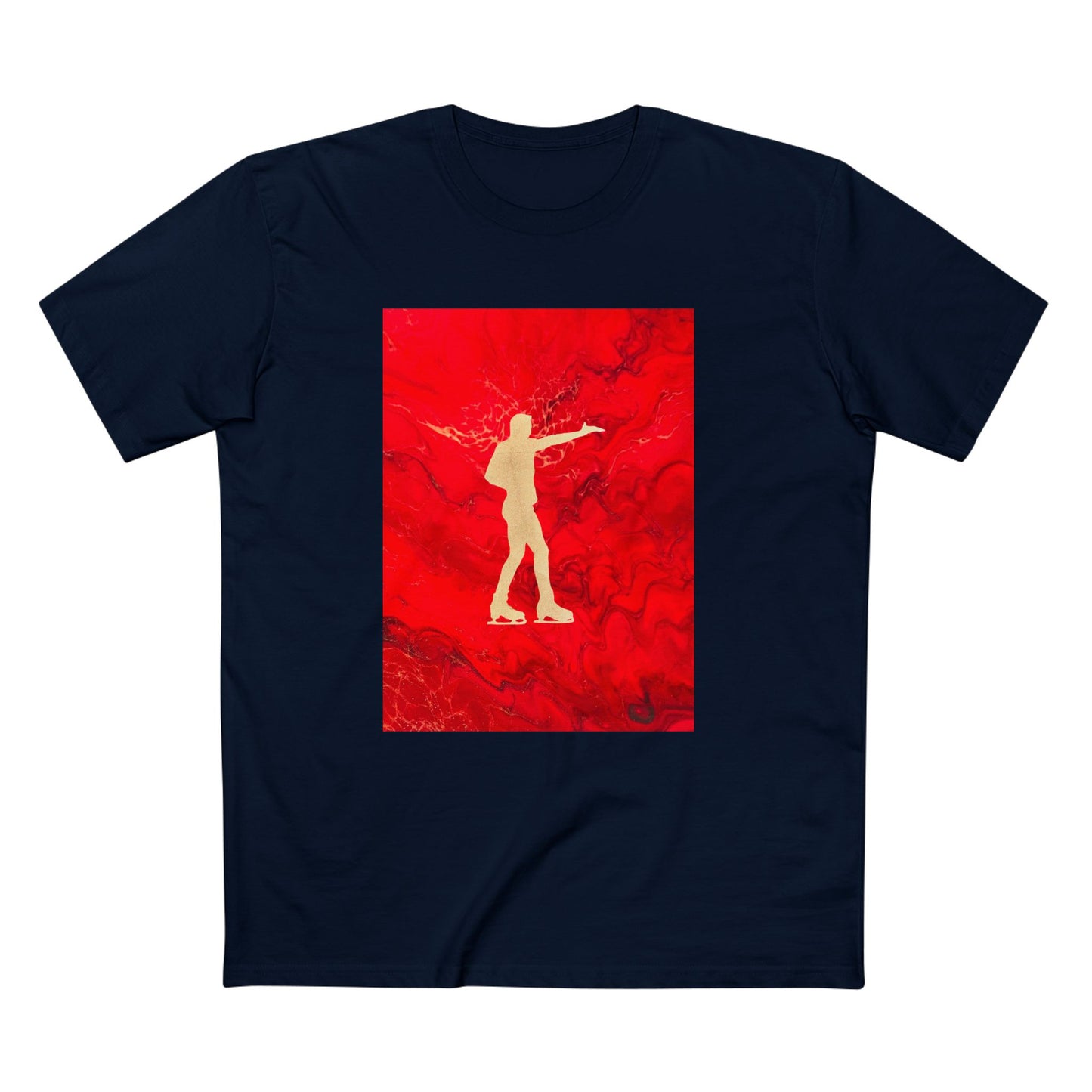 Men's figure skating T-shirt