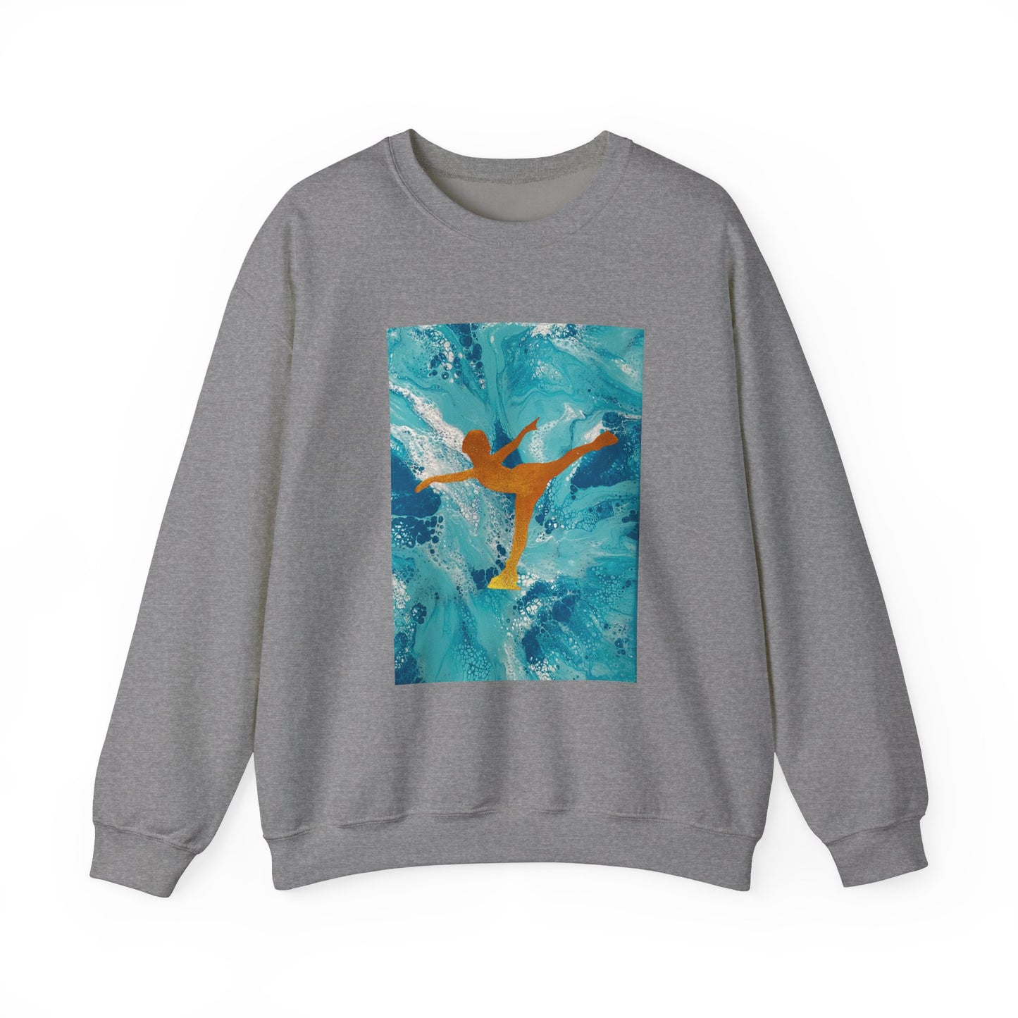 Unisex Figure skating crewneck Sweatshirt