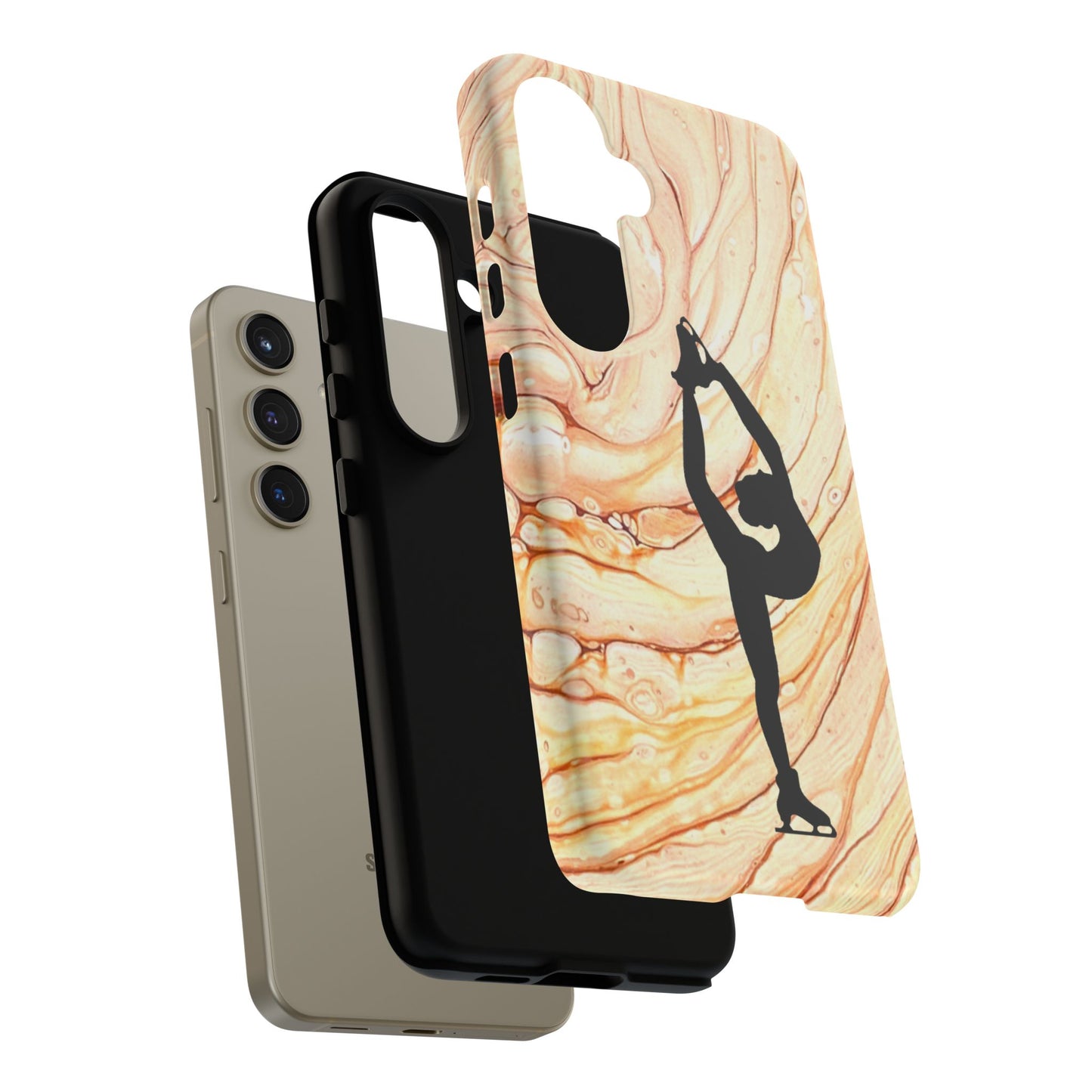 Figure skating phone cases