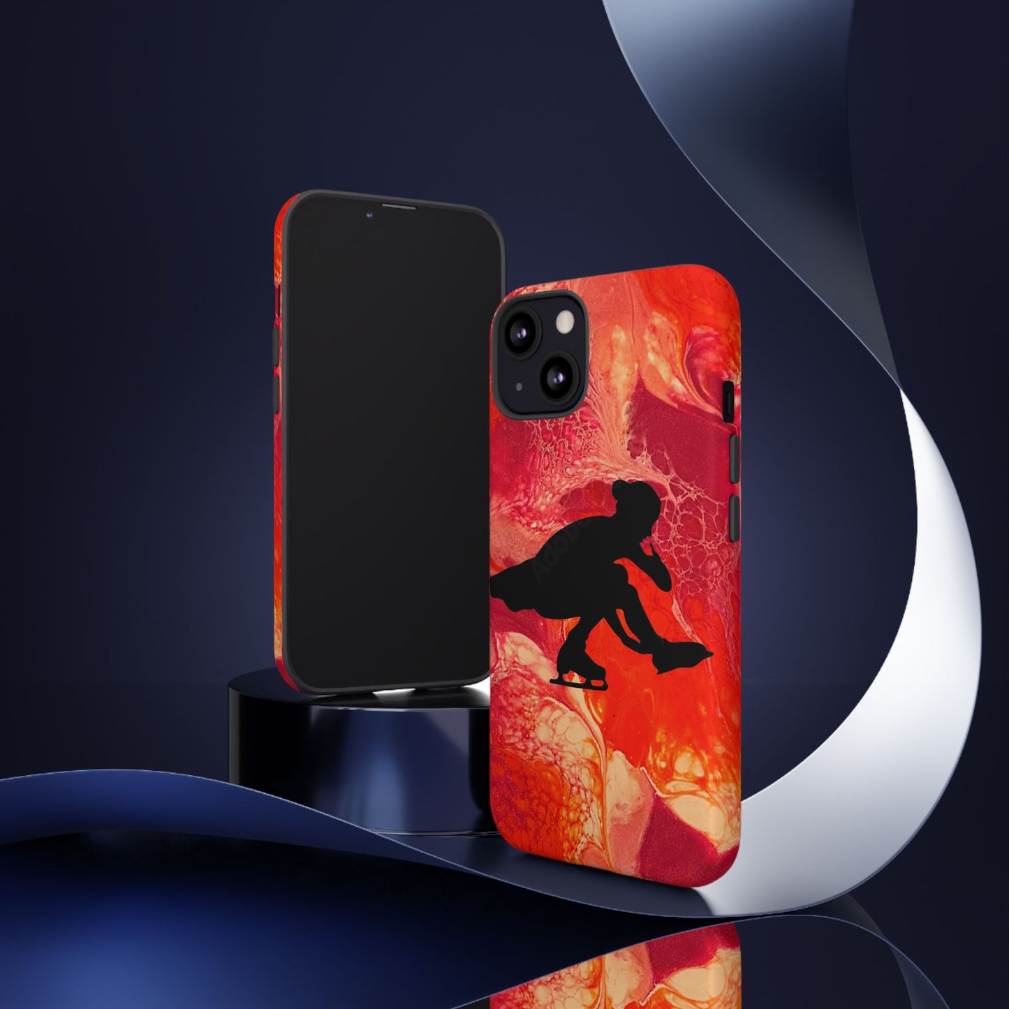 Figure skating phone cases