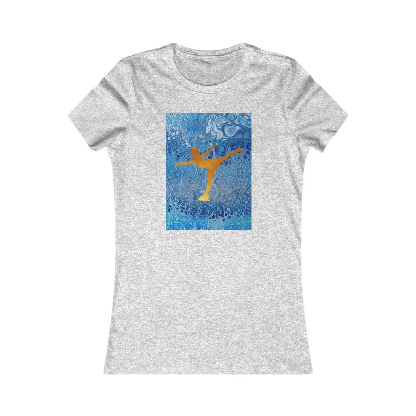 Ladies figure skating T-shirt
