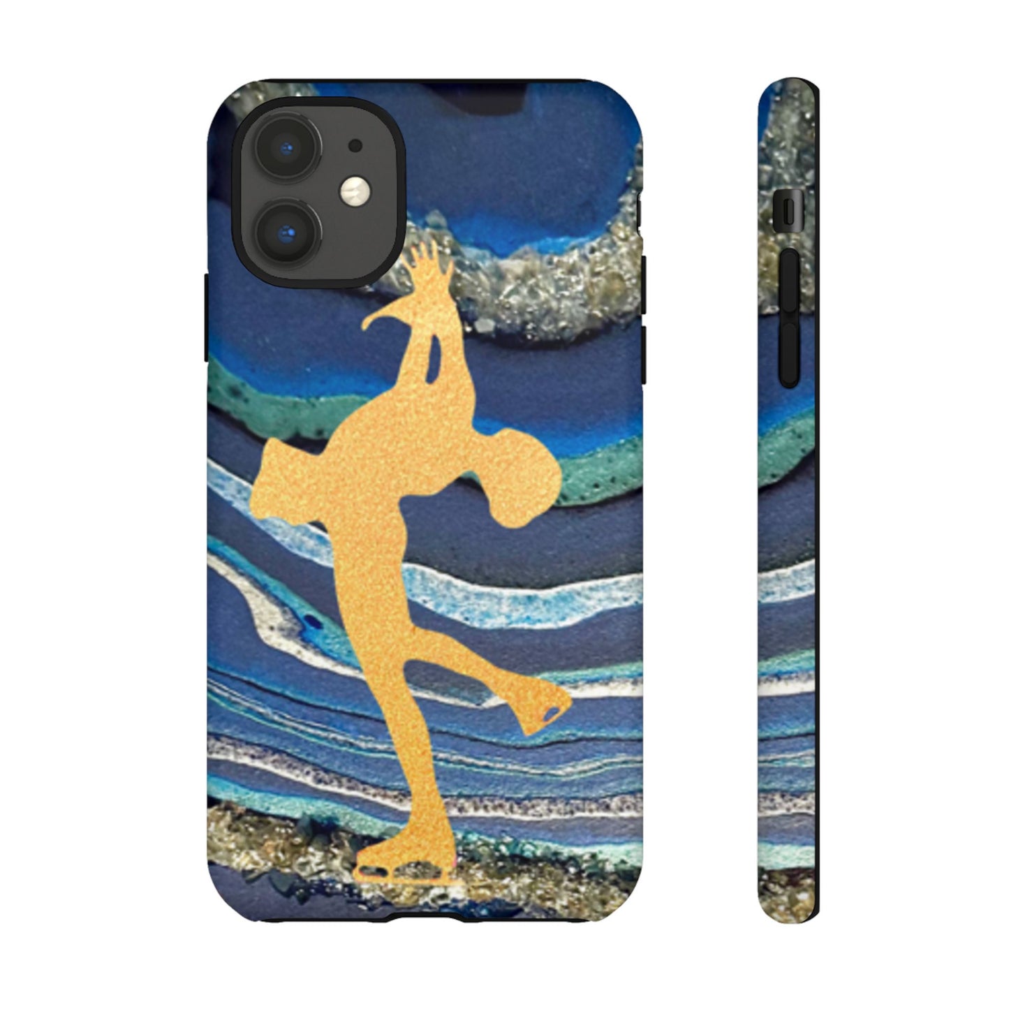 Figure skating phone case