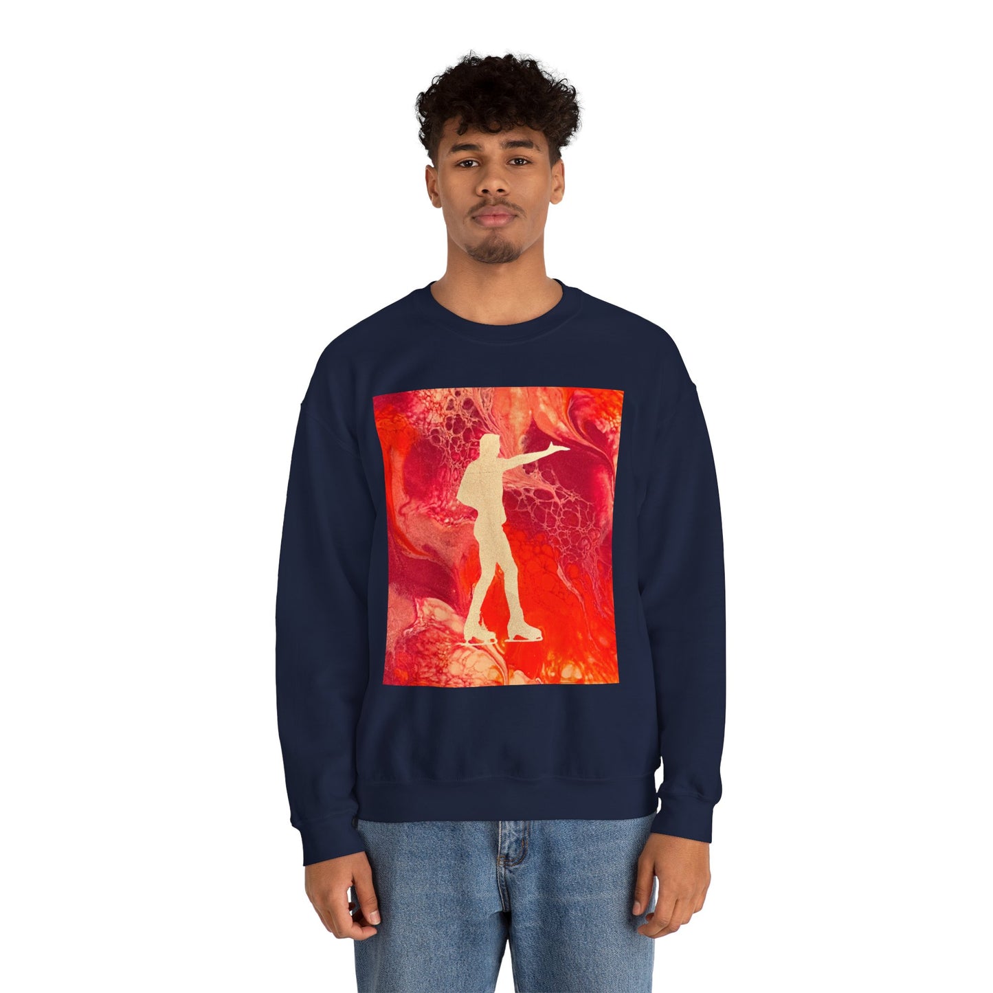 Unisex Figure Skating Crewneck Sweatshirt