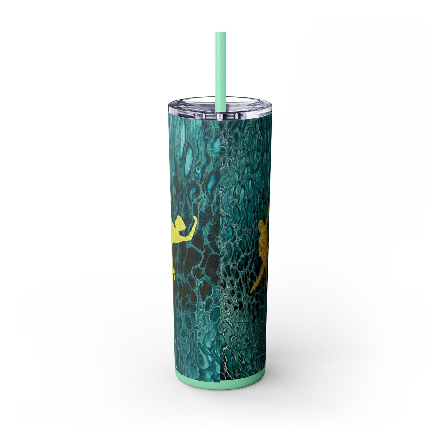 Figure Skating Tumbler, 20oz with straw