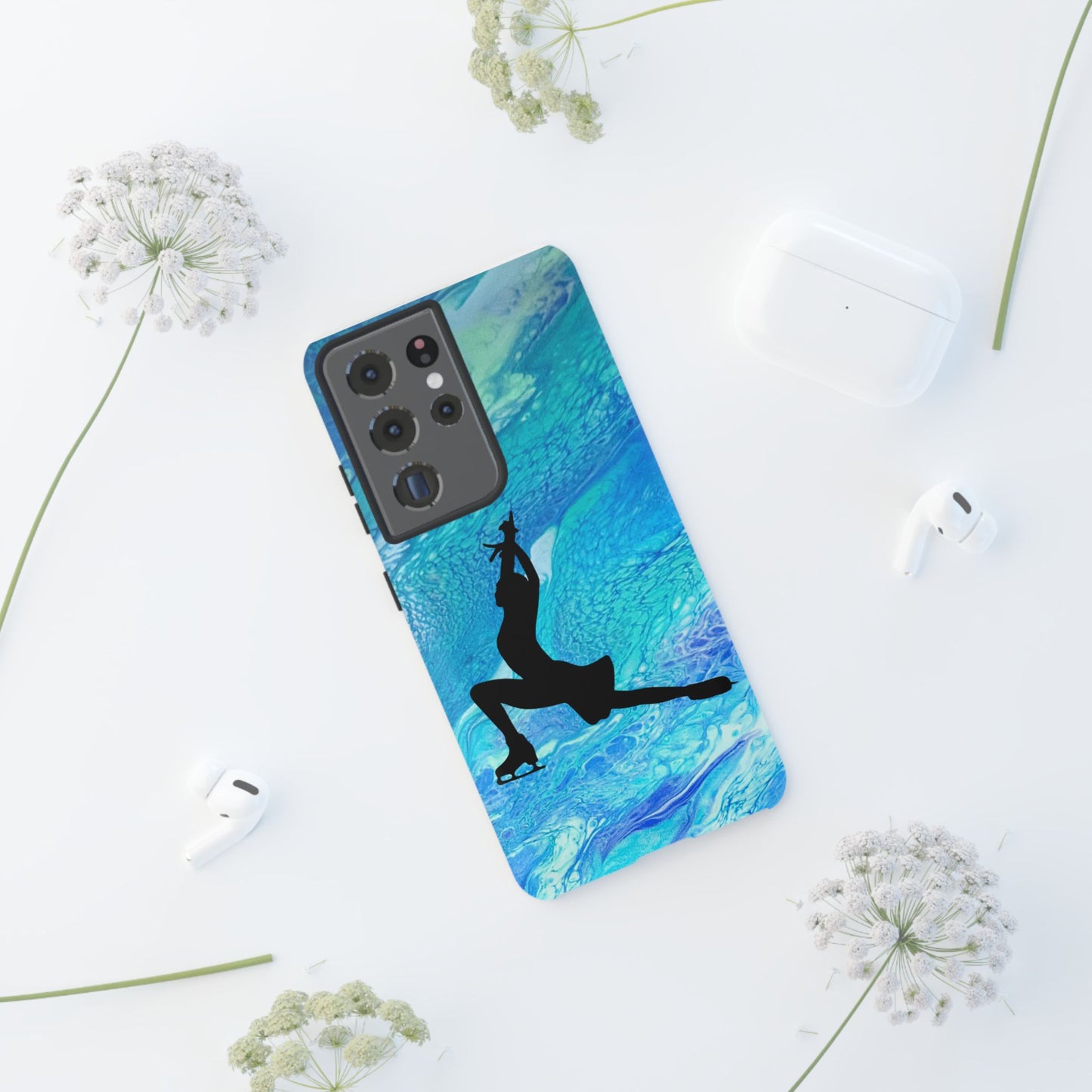 Figure skating phone cases