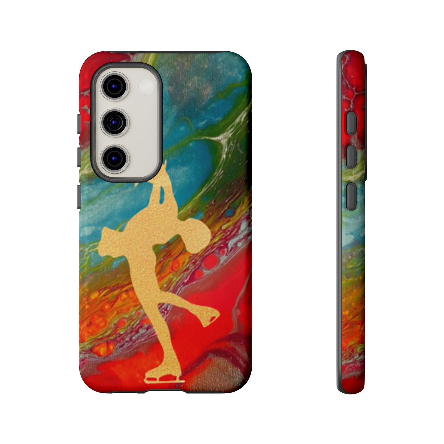 Figure skating phone cases