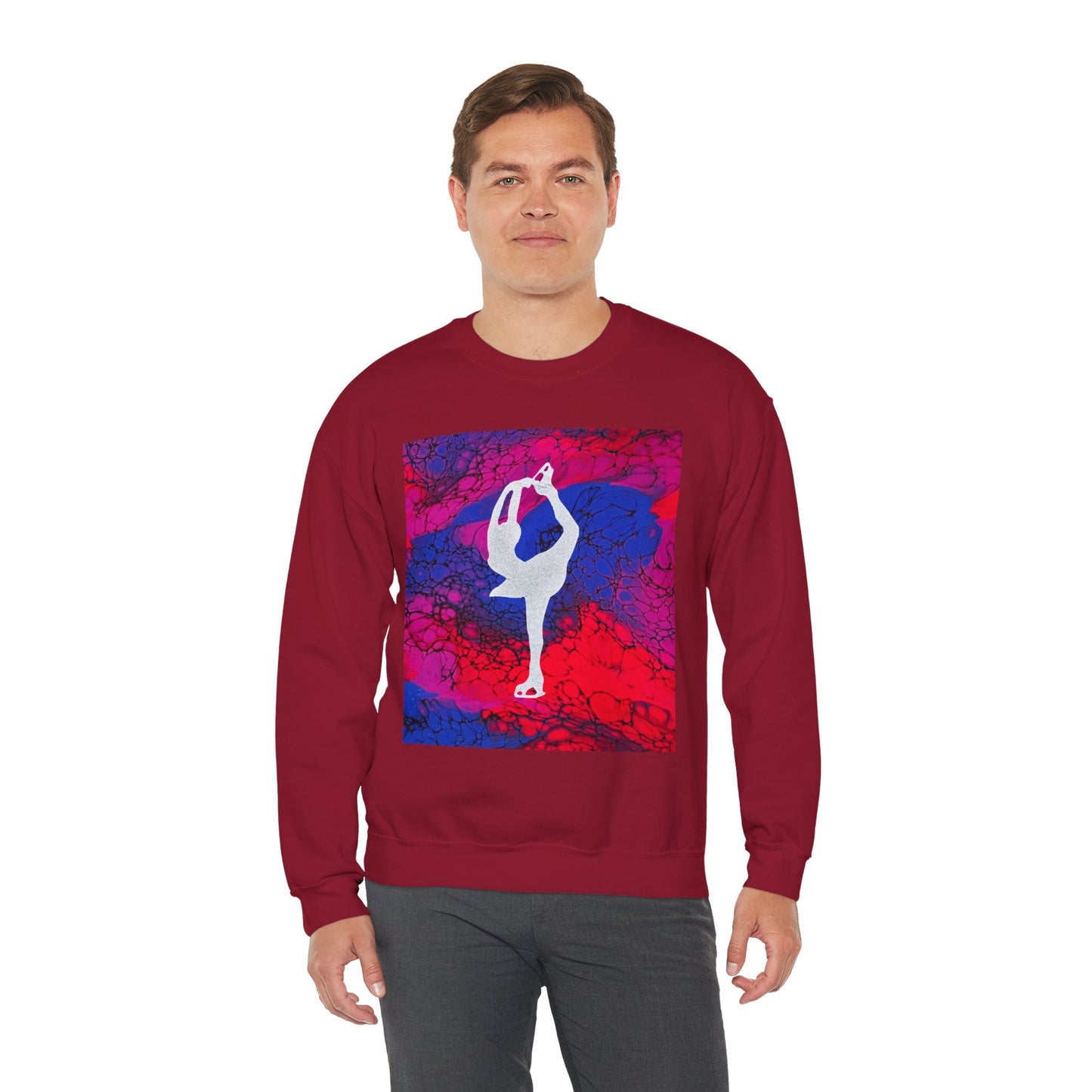 Unisex Figure Skating Crewneck Sweatshirt