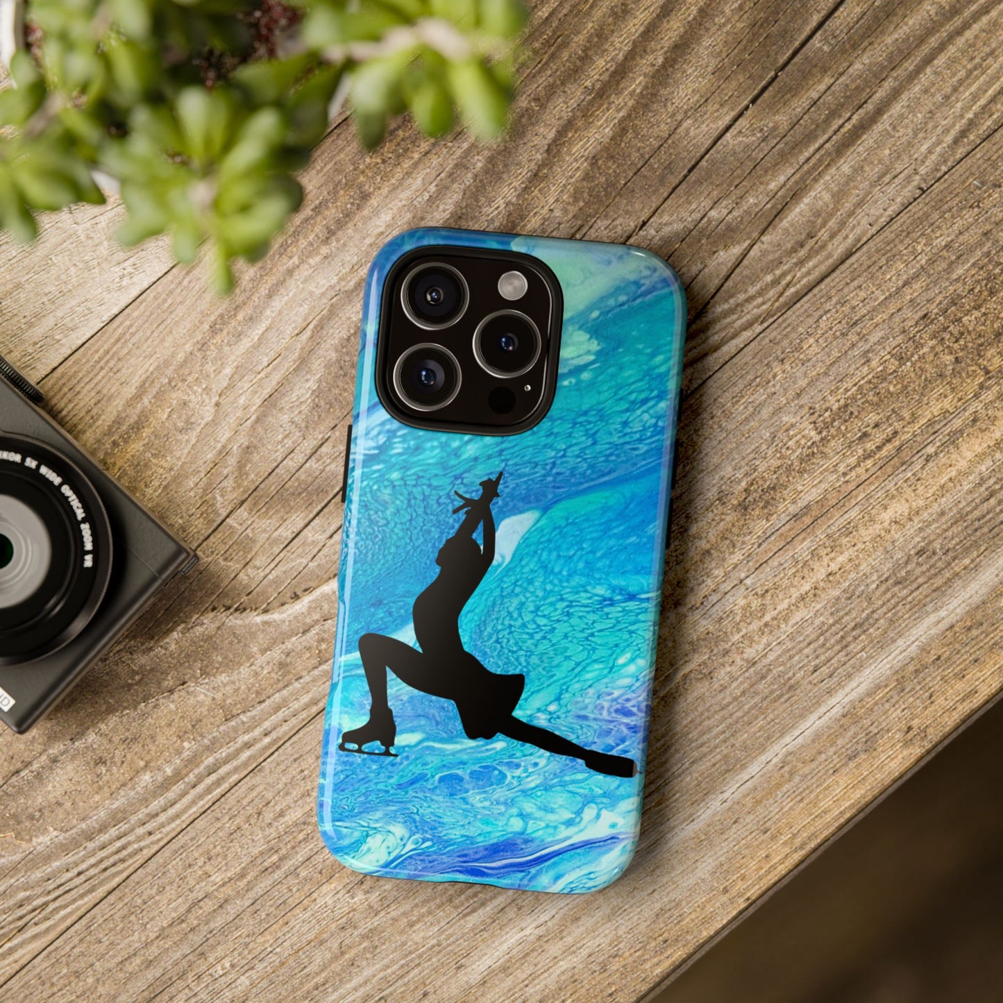 Figure skating phone cases