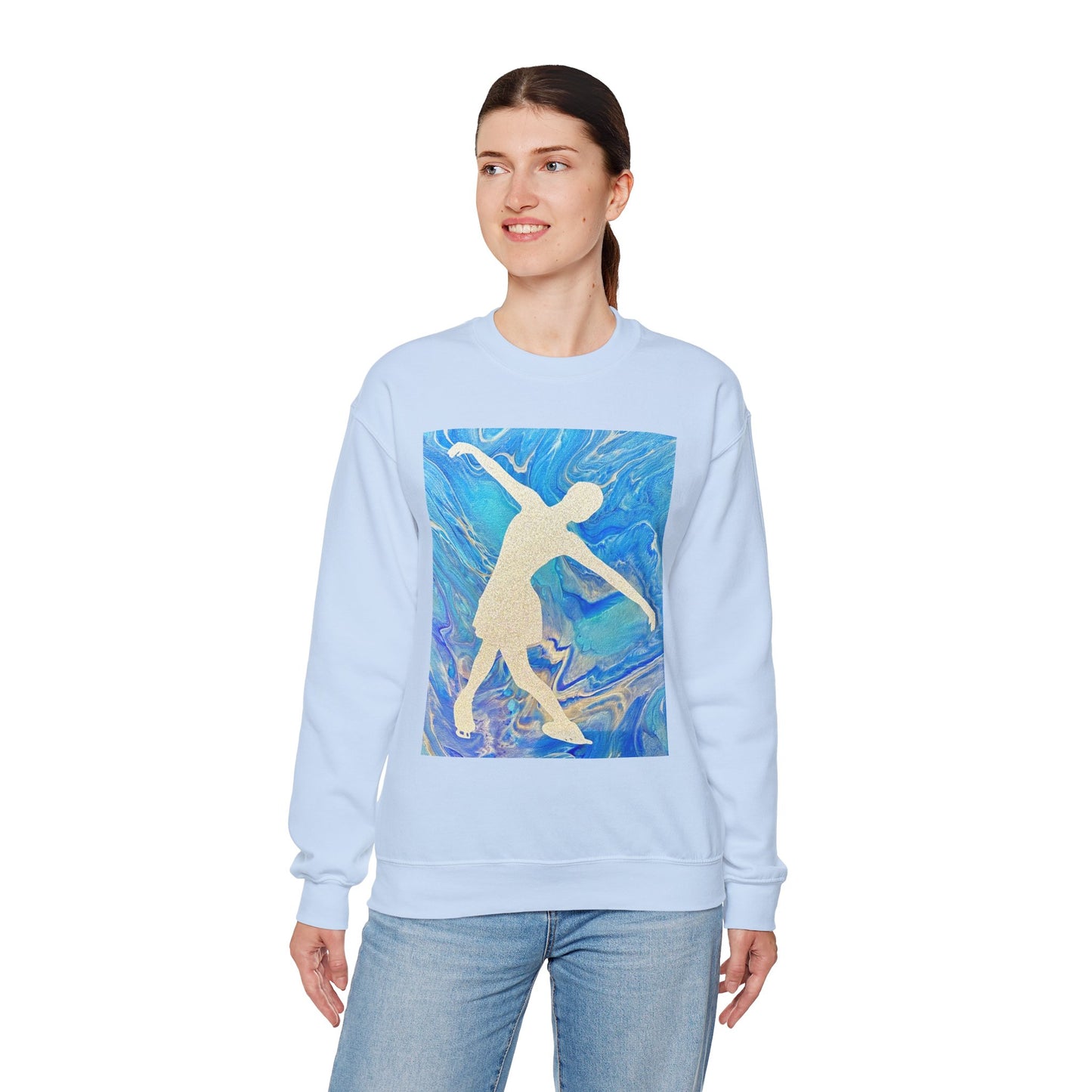 Unisex Figure Skating Crewneck Sweatshirt