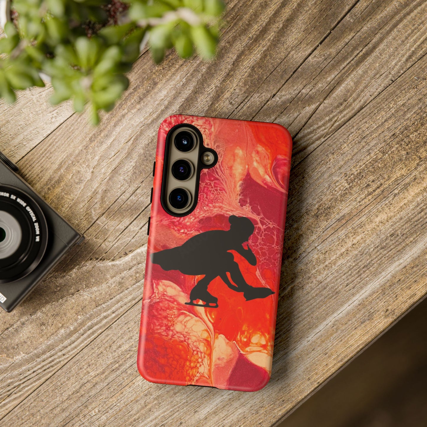 Figure skating phone cases