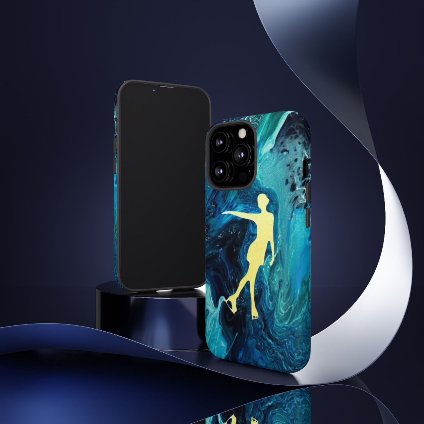 Figure skating phone case