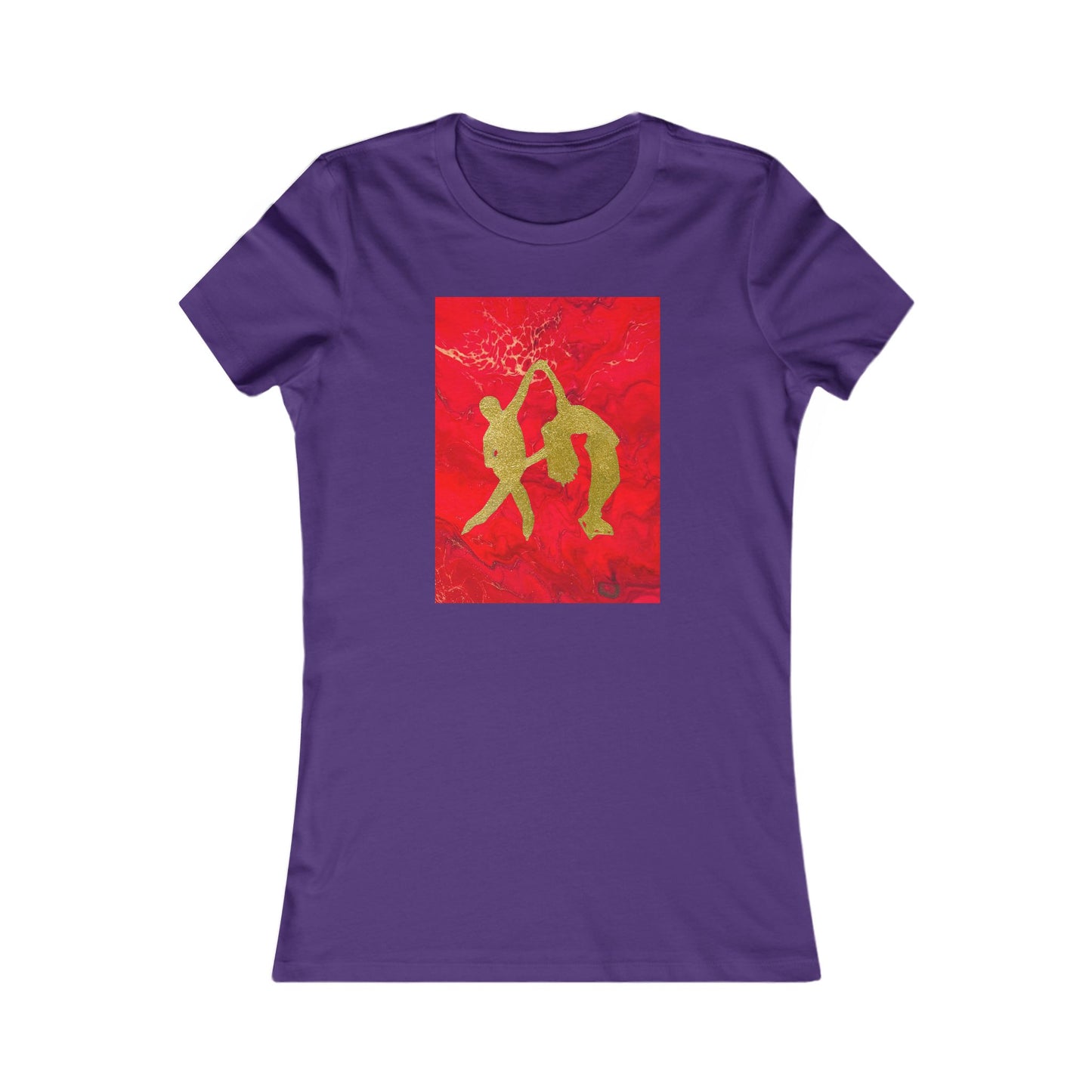 Ladies figure skating T-shirt