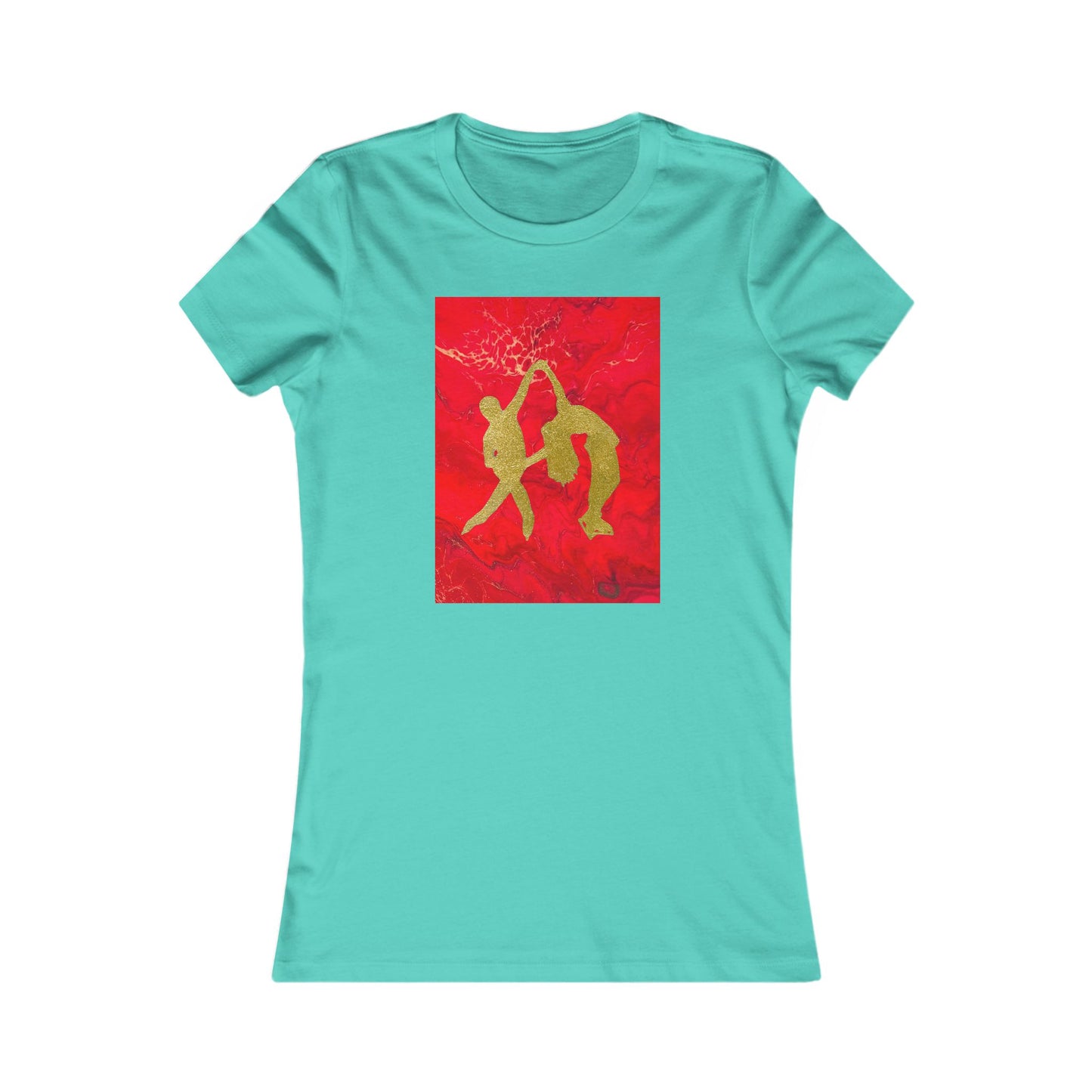 Ladies figure skating T-shirt