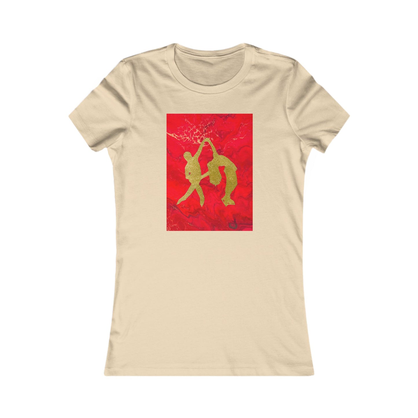 Ladies figure skating T-shirt