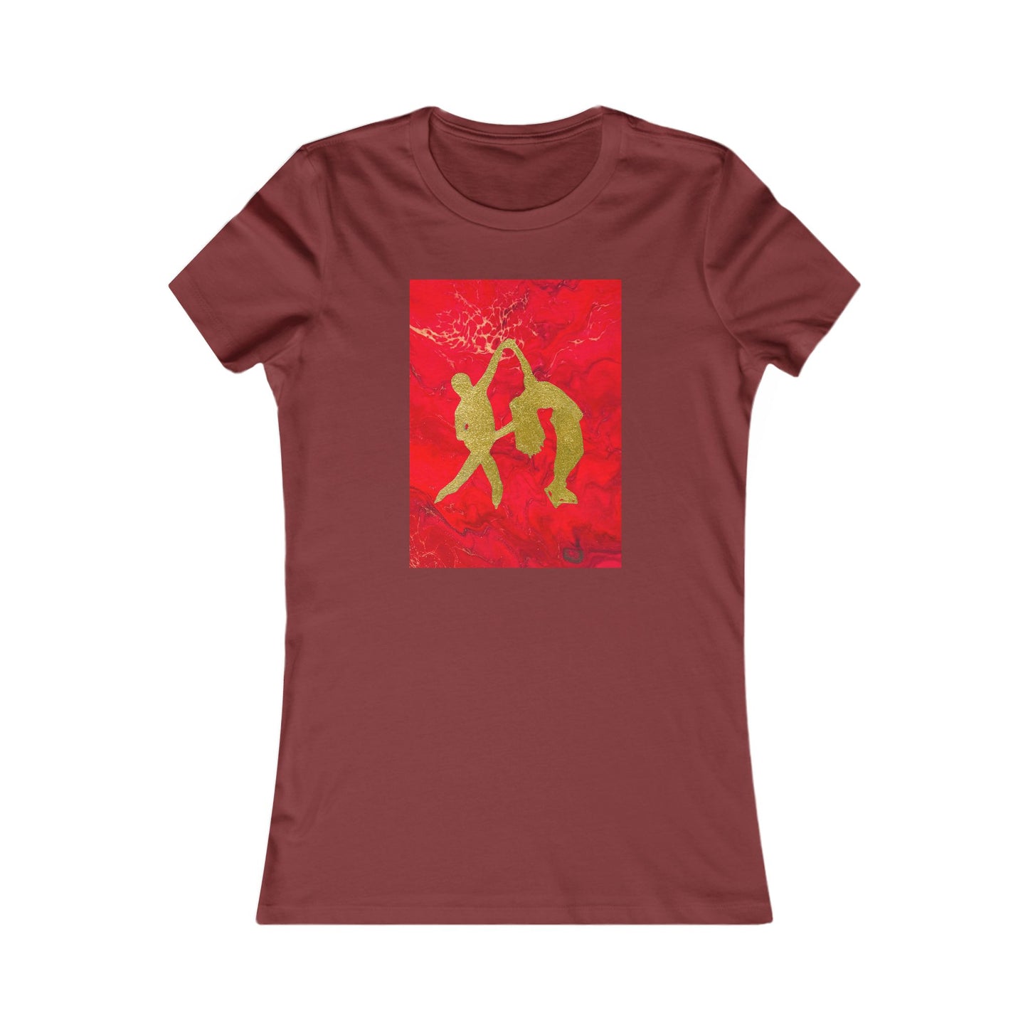 Ladies figure skating T-shirt