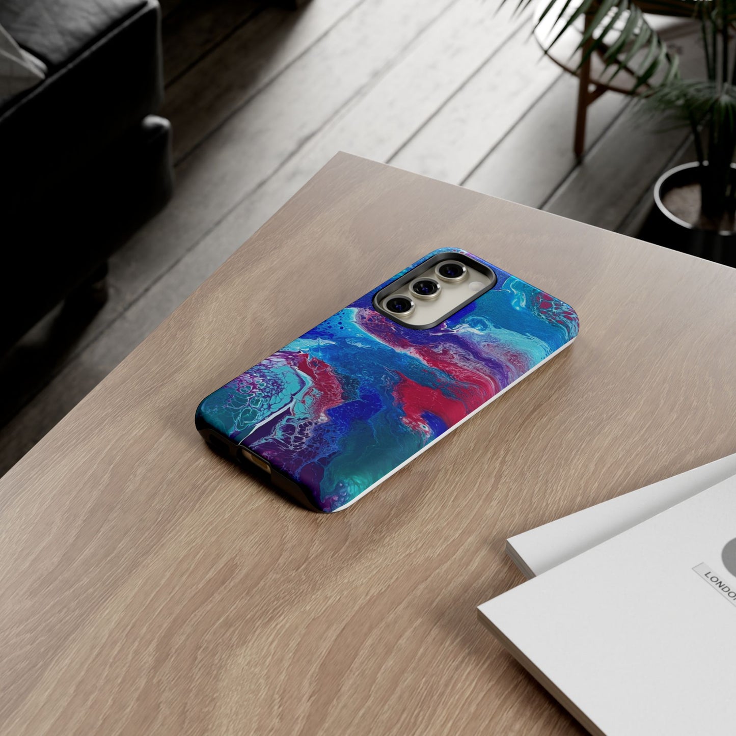 Tough Phone Case for iPhone, Samsung and Google pixel devices with Artwork Design