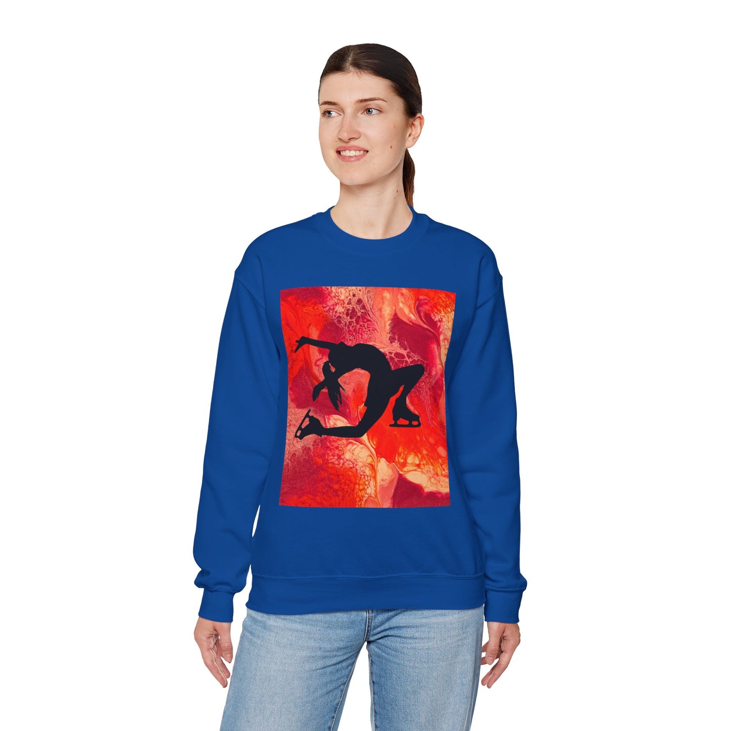 Unisex Figure Skating Crewneck Sweatshirt