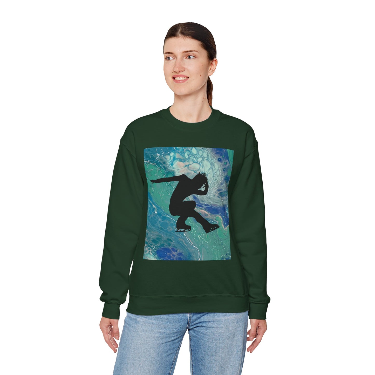 Unisex Figure Skating Crewneck Sweatshirt