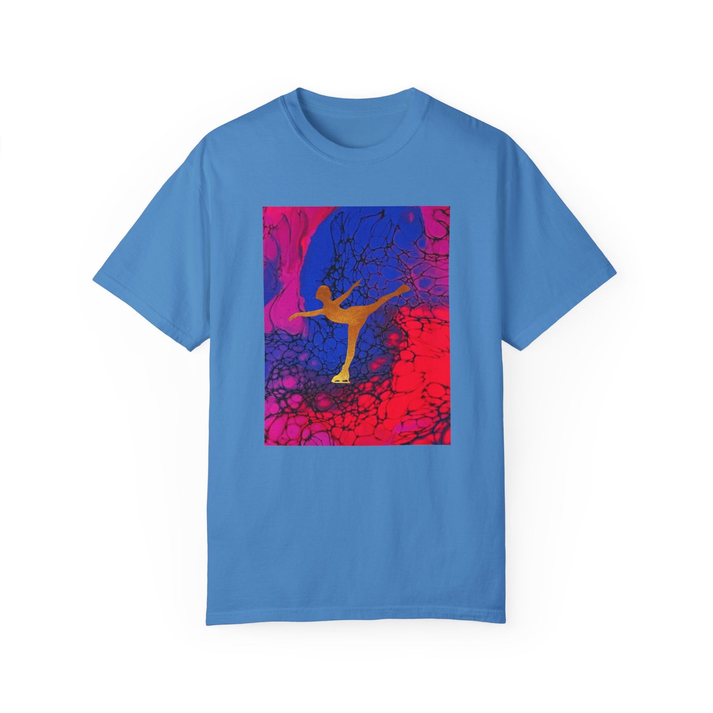 Figure Skating T-shirt—Unisex Garment-Dyed Tee