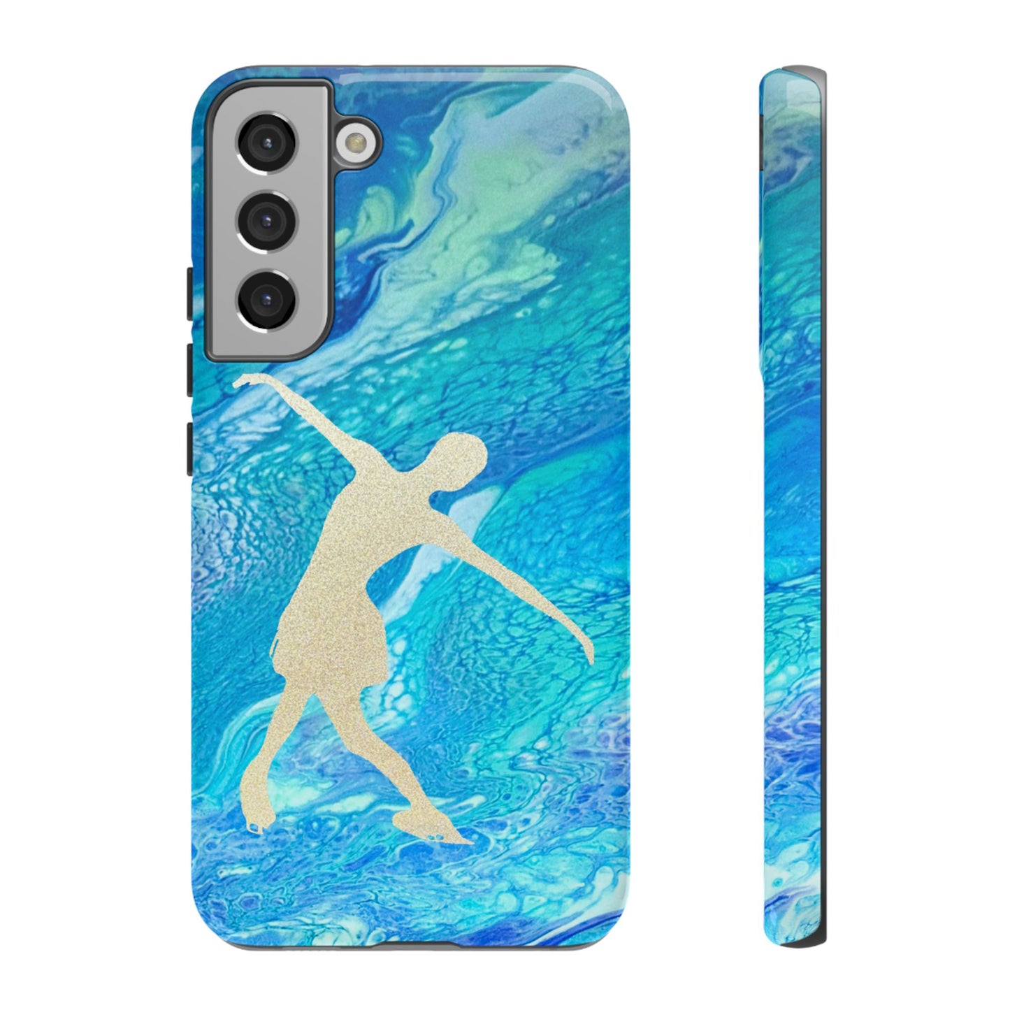 Figure skating phone cases