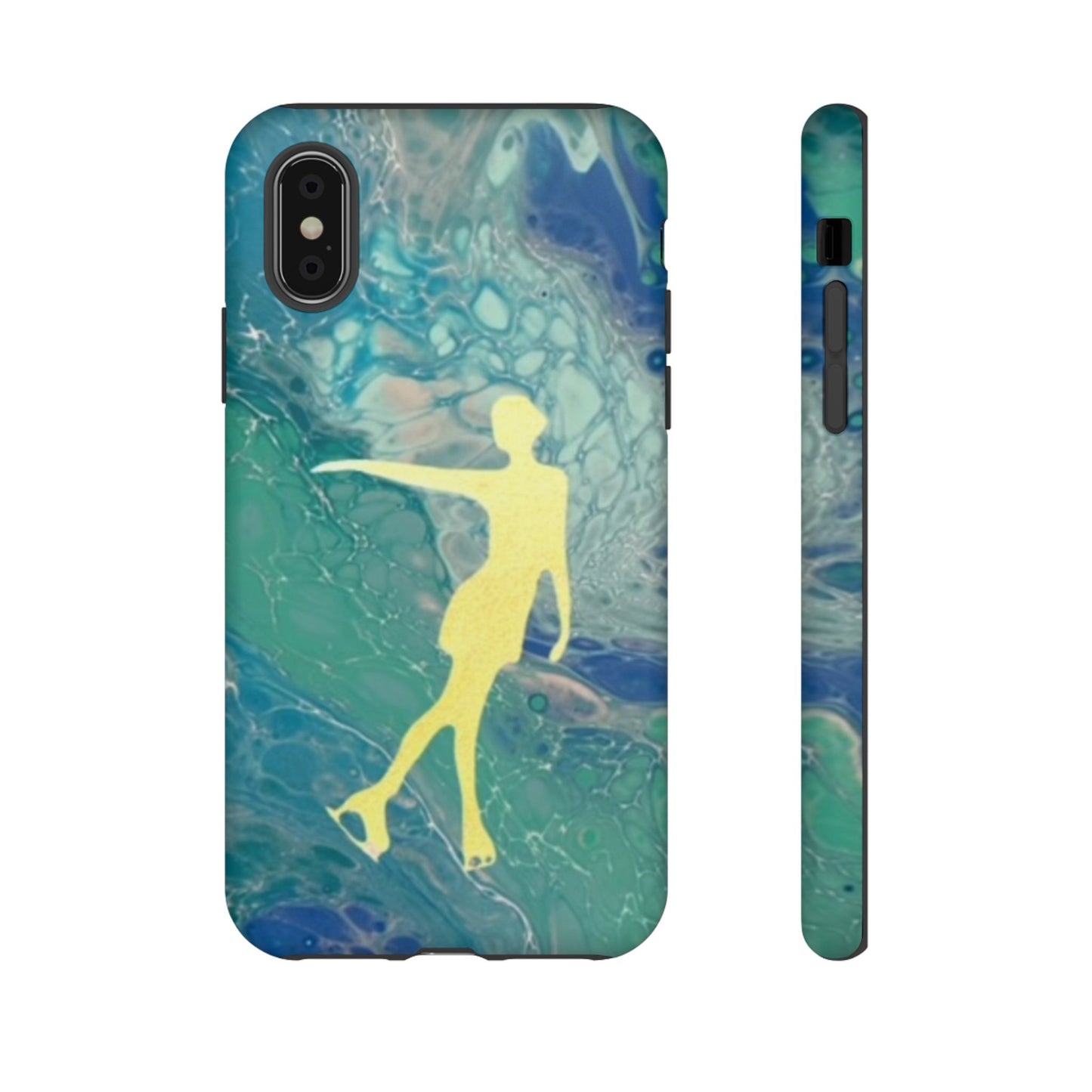 Figure skating phone cases