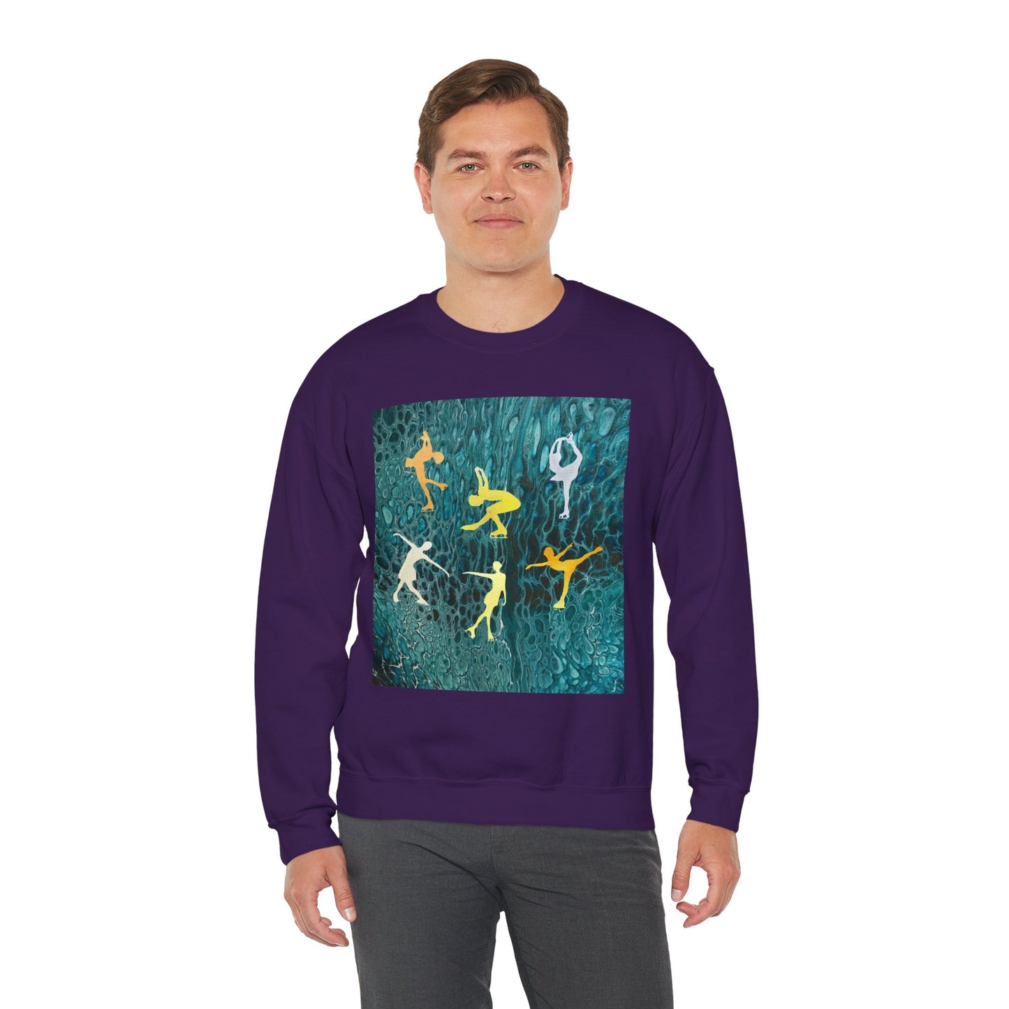 Unisex Figure Skating crewneck Sweatshirt