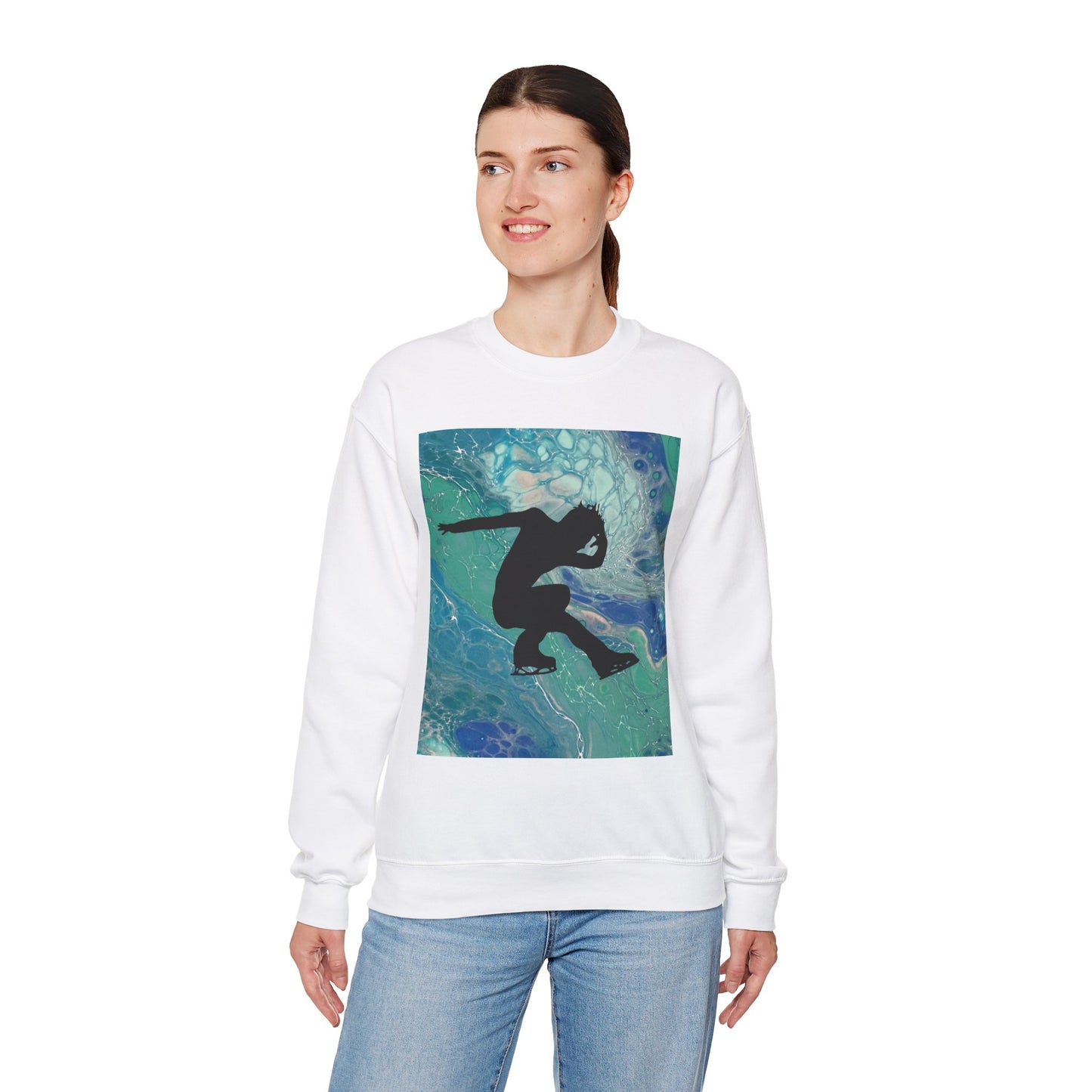 Unisex Figure Skating Crewneck Sweatshirt