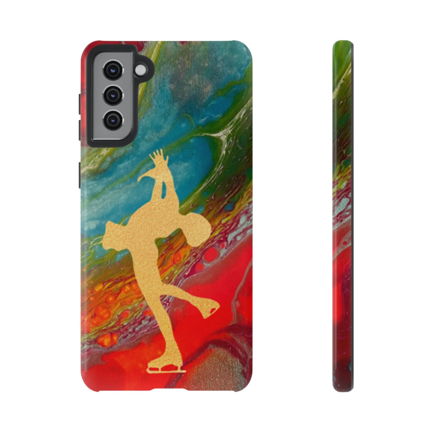 Figure skating phone cases