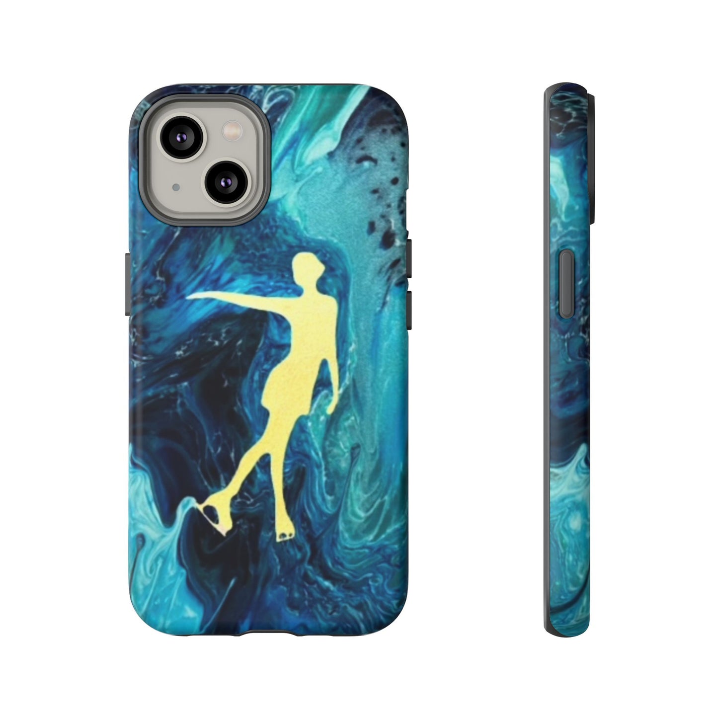 Figure skating phone case