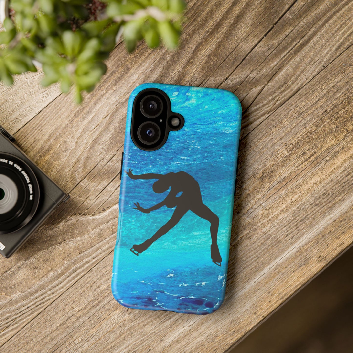 Figure skating phone cases