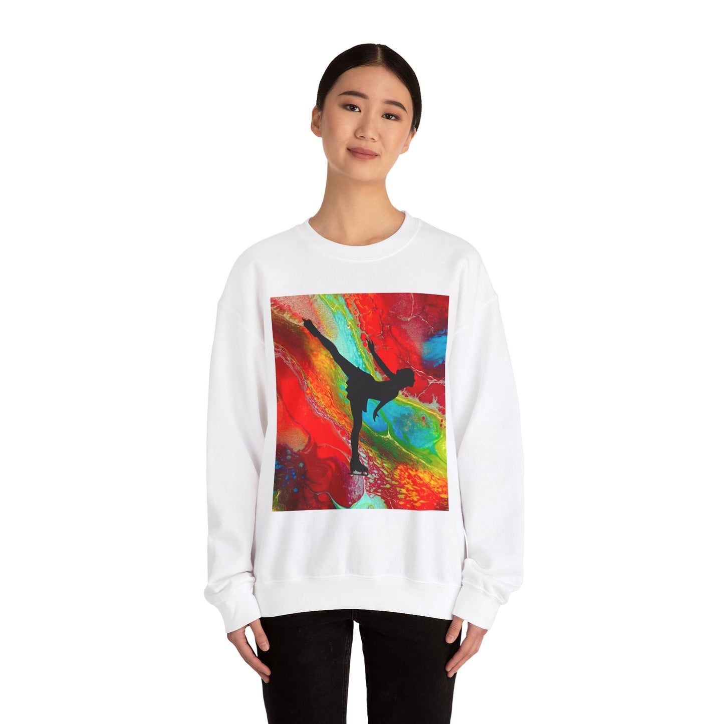 Unisex Figure Skating Crewneck Sweatshirt