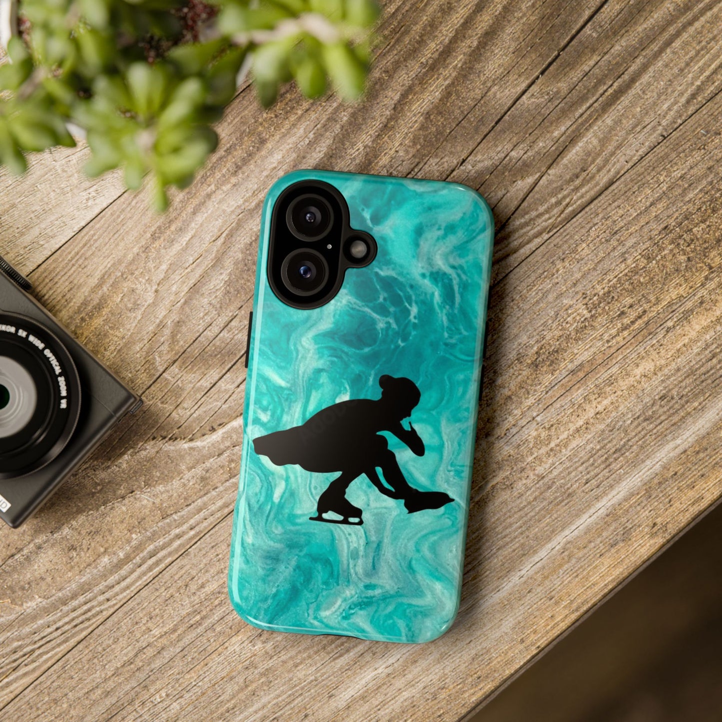 Figure skating phone cases