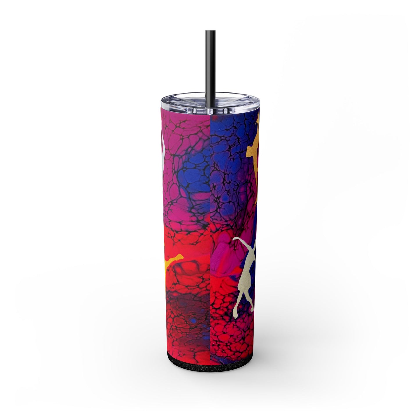 Figure Skating Tumbler, 20oz with straw