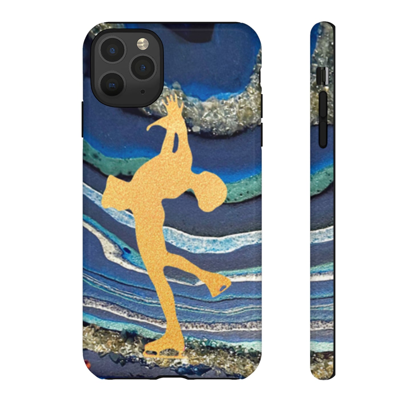 Figure skating phone case