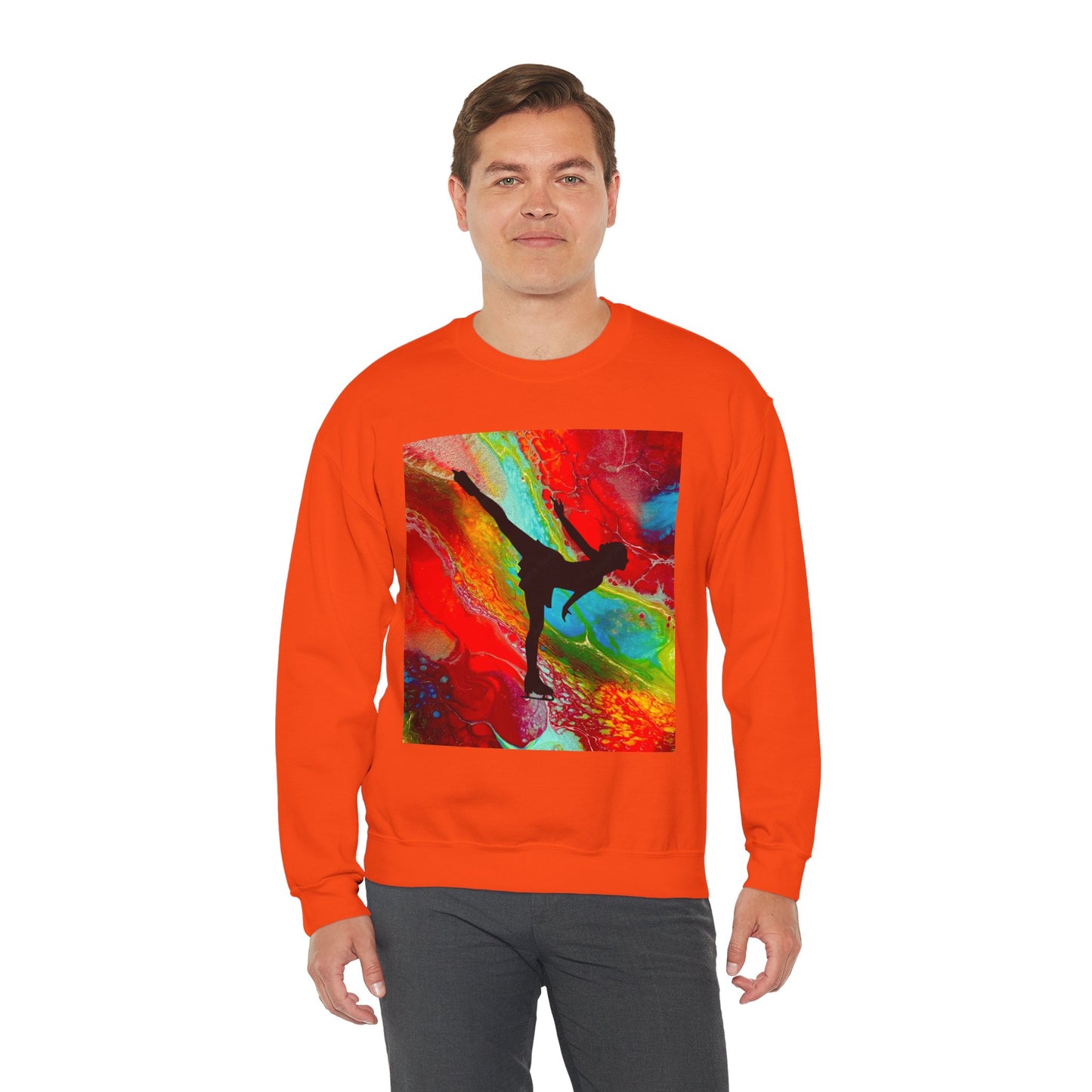 Unisex Figure Skating Crewneck Sweatshirt