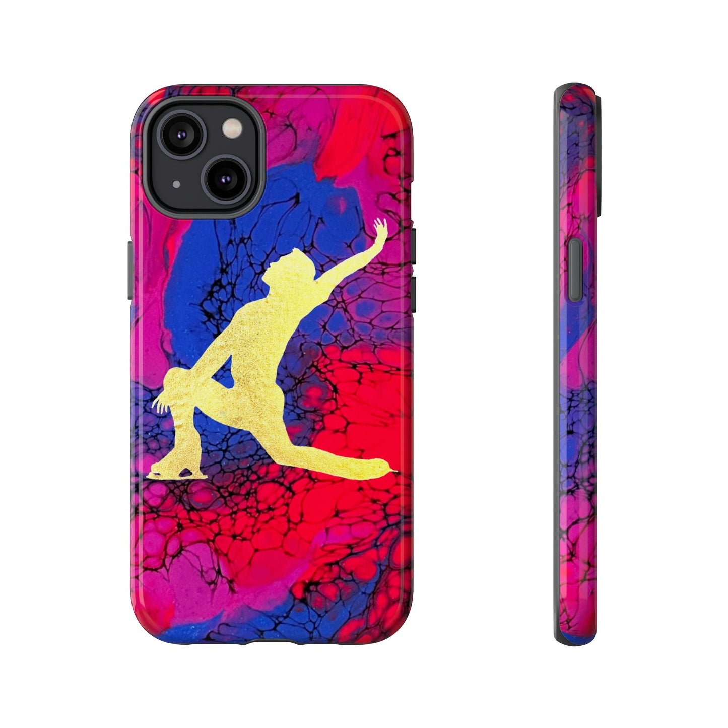 Figure skating phone cases