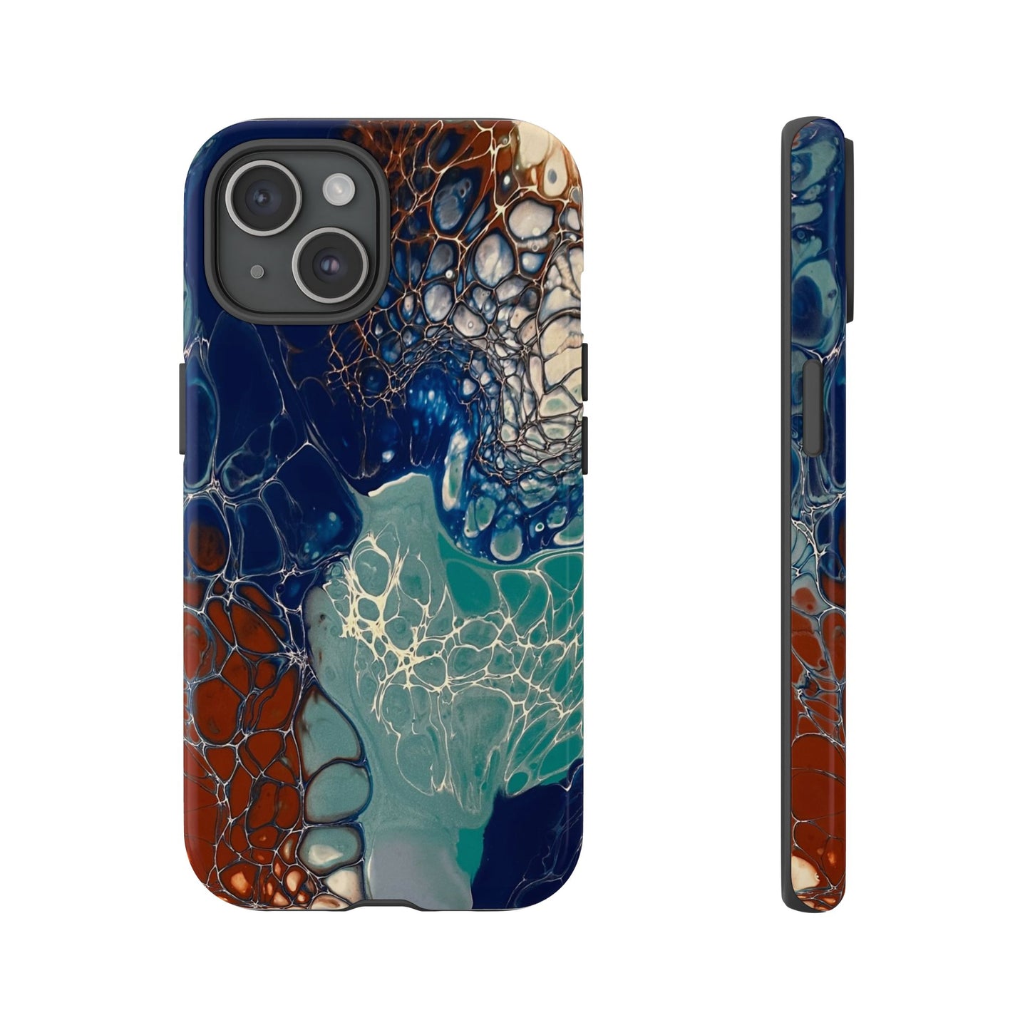 Phone Case for iPhone, Samsung and Google pixel devices -Artwork Design, Tough Protection