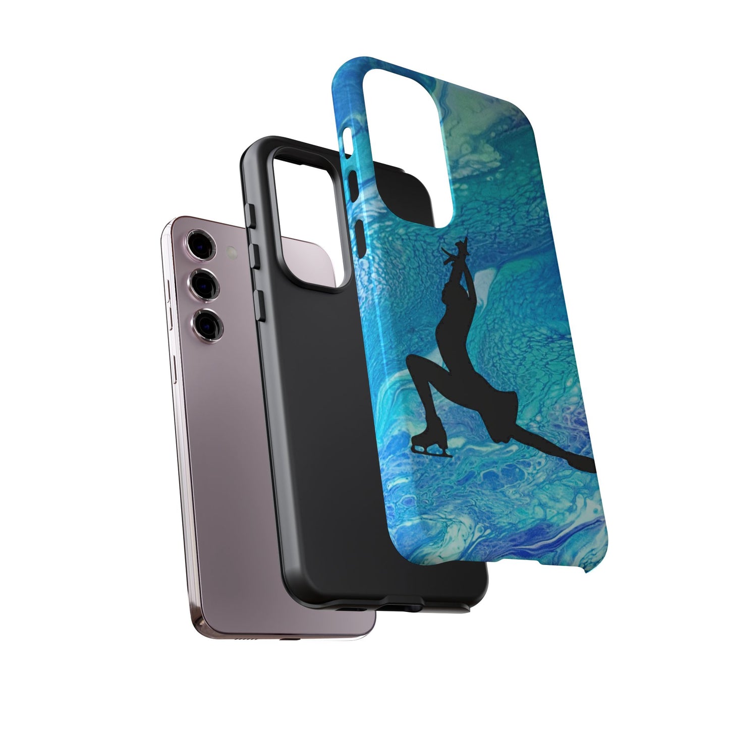 Figure skating phone cases