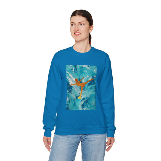 Unisex Figure skating crewneck Sweatshirt